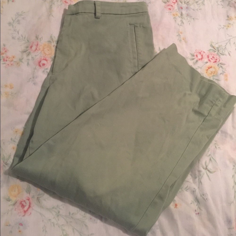 Women’s sage green pants